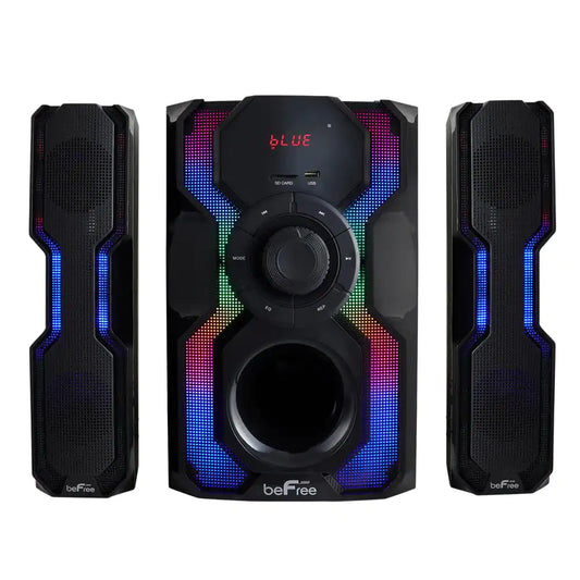 2.1-Channel Bluetooth Multimedia Wired Speaker Stereo Shelf System