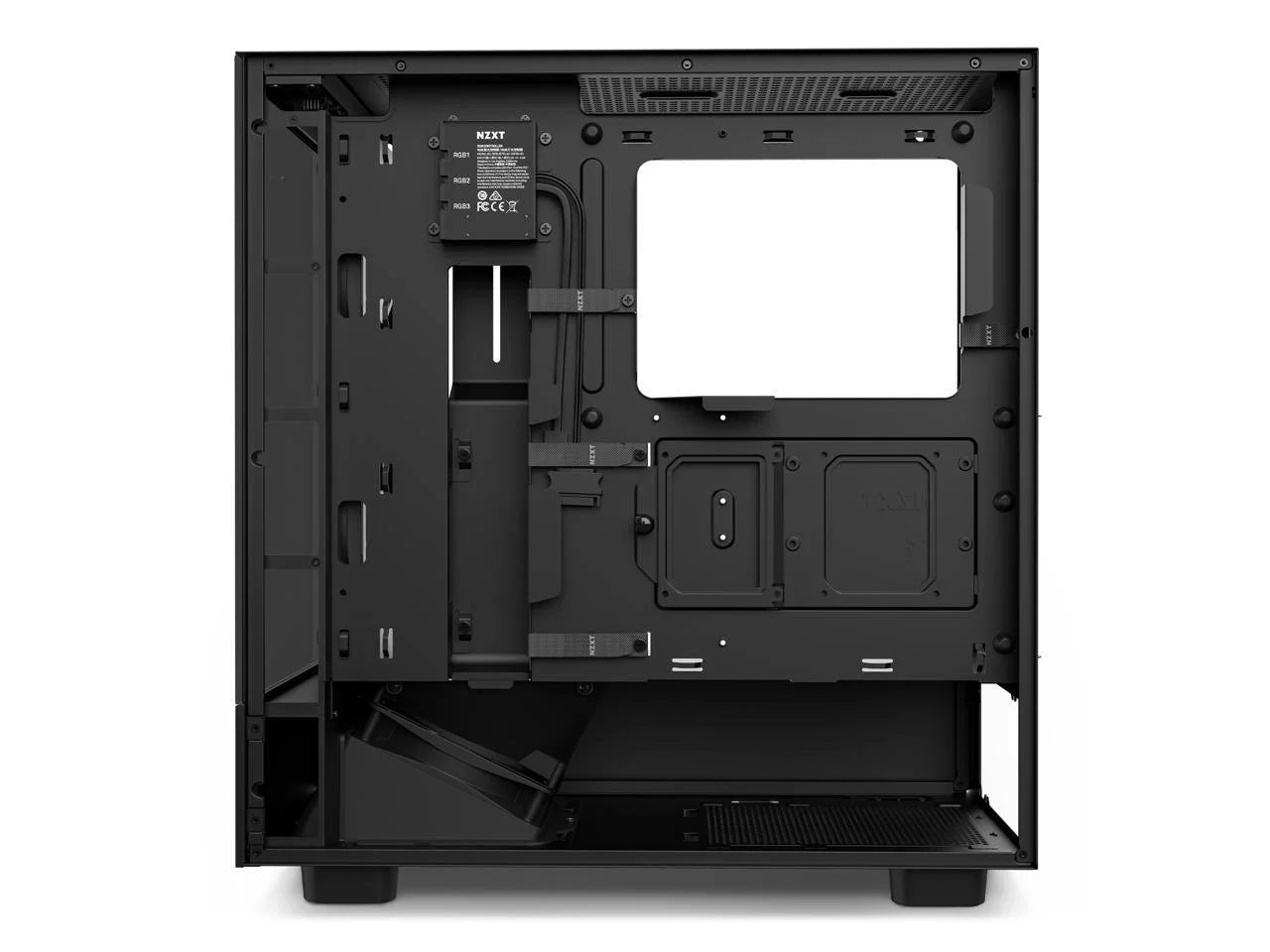 H5 Elite - All Black CC-H51EB-01 Black SGCC Steel, Tempered Glass ATX, Micro-Atx, Mini-Itx Computer Cases